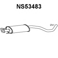 VENEPORTE NS53483 Глушитель выхлопных газов