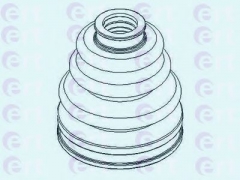 ERT 500412T Комплект пылника ШРУСа