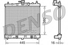 DENSO DRM46021 Радиатор охлаждения