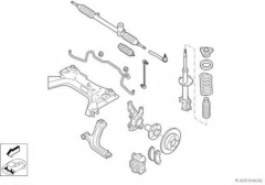 HERTH+BUSS JAKOPARTS N03058-VA Рулевое управление; Подвеска колеса