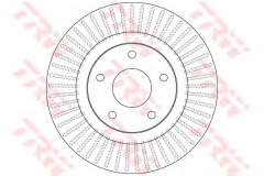 TRW DF6533 Тормозной диск