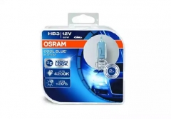 OSRAM 9005CBI-HCB Комплект галогенных ламп 2шт HB3 12V 60W P20D COOL BLUE INTENSE (На 20% больше света на дороге, цветовая температура 4200K)