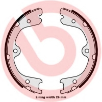 BREMBO S 56 546 Колодки ручного тормоза