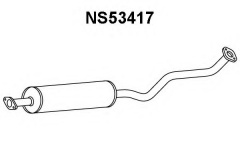 VENEPORTE NS53417 Глушитель выхлопных газов