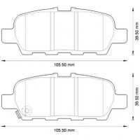 JURID 572573J Тормозные колодки 