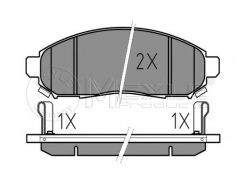 MEYLE 025 242 2716/W Тормозные колодки 