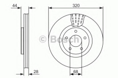 BOSCH 0 986 479 679 Тормозной диск