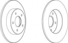 FERODO DDF1383-1 Тормозной диск