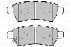 VALEO 301730 VL301730_колодки дисковые задние! Nissan Pathfinder 4.0/2.5DCi 4WD 05>