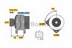 BOSCH 0 986 080 290 Генератор