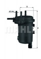 MAHLE ORIGINAL KL 632D Топливный фильтр