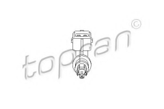 TOPRAN 721 892 Датчик, температура впускаемого воздуха