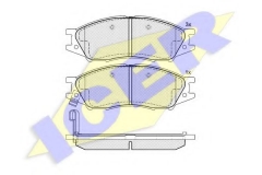 ICER 181635 Тормозные колодки 