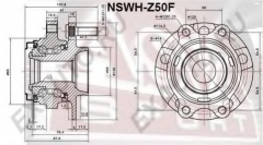 ASVA NSWH-Z50F Ступица колеса