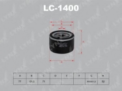 LYNXauto LC-1400 Масляный фильтр