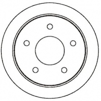 JURID 562264JC Тормозной диск
