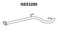 VENEPORTE NS53280 Труба глушителя