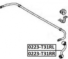 ASVA 0223-T31RR Тяга, стойка стабилизатора