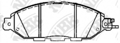 NiBK PN50001 Комплект тормозных колодок, дисковый тормоз