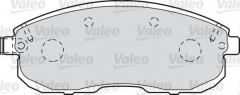 VALEO 601013 Тормозные колодки 