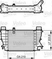 VALEO 818264 Интеркулер