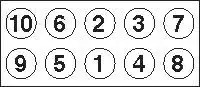 GOETZE 22-51110B Комплект болтов ГБЦ