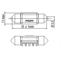 PHILIPS 128584000KX1 Лампа накаливания