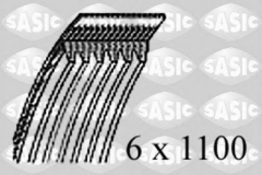 SASIC 1770087 Ремень