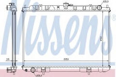 NISSENS 68703A Радиатор охлаждения