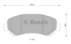BOSCH 0 986 AB1 386 Тормозные колодки 