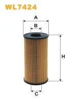 WIX FILTERS WL7424 Масляный фильтр