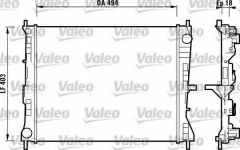 VALEO 732903 Радиатор охлаждения