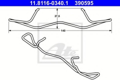 ATE 11.8116-0340.1 Пружина суппорта