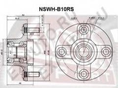 ASVA NSWH-B10RS Ступица колеса