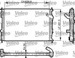 VALEO 735461 Радиатор охлаждения