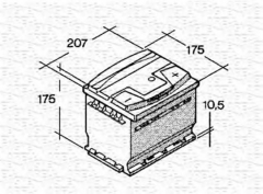 MAGNETI MARELLI 067126040003 Аккумулятор АКБ