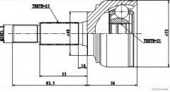 HERTH+BUSS JAKOPARTS J2821050 ШРУС