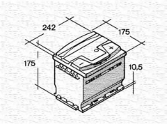 MAGNETI MARELLI 067129040003 Аккумулятор АКБ