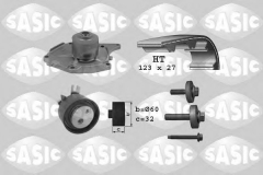 SASIC 3904022 Комплект ремня ГРМ с помпой