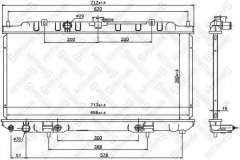 STELLOX 10-26768-SX Радиатор охлаждения