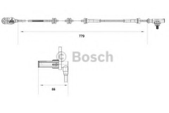 BOSCH 0 265 007 632 Датчик АБС