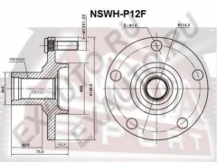 ASVA NSWH-P12F Ступица колеса