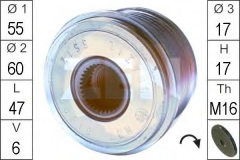 ERA 219090 Шкив генератора