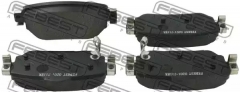 Febest 0201-J11ER Колодки тормозные Re NISSAN X-TRAIL T32 14-