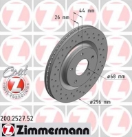 ZIMMERMANN 200.2527.52 Тормозной диск