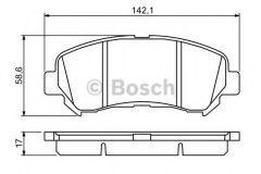 BOSCH 0 986 494 244 Тормозные колодки 