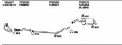 WALKER NIH17181B Система выпуска ОГ