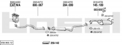 BOSAL 058.960.12 Система выпуска ОГ