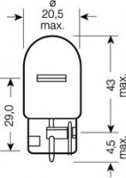 OSRAM 7505 Лампа накаливания