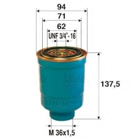 VALEO 587702 Топливный фильтр